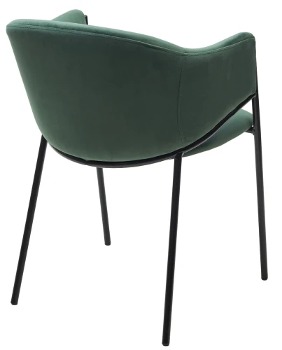 Стул ДИЛЛ, цвет H-30 изумрудный, велюр / черный каркас М-City