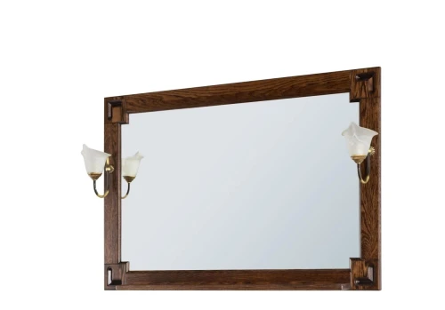 Зеркало Дубэлла 105, со светильником, венге