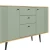 Комод Вега Саксония 150, серо-зеленый