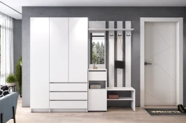 Прихожая Бали, Белый. Комплект 12