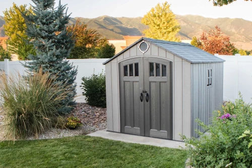 Сарай пластиковый WoodLook 8*10