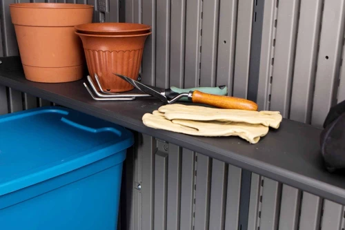 Сарай пластиковый WoodLook 8*10