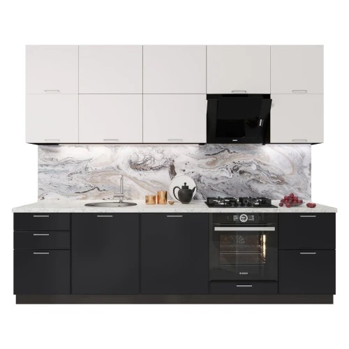 Кухня на заказ по индивидуальным размерам Мемфис Сура-мебель