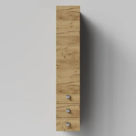 Пенал Квадро 30 подвесной, Дуб Тортуга ПВХ 2357-43, левый