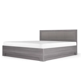 Кровать-1 с подъемным основанием 1600 экокожа Парма Нео лиственница темная