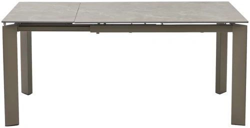 Стол CORNER 120 MATT LATTE STONE SOLID CERAMIC / TAUPE, ®DISAUR