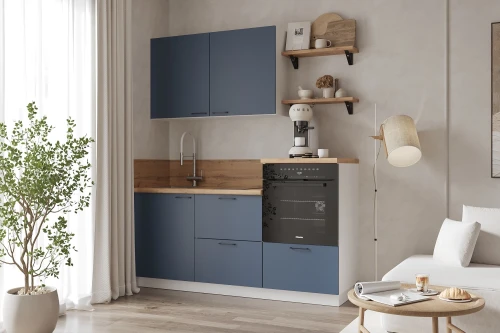 Готовая кухня КГ 1800 ПВХ, Ежевика Арника РМ