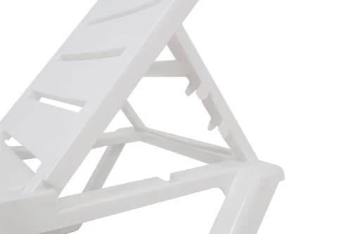 Шезлонг Tweet пластиковый белый