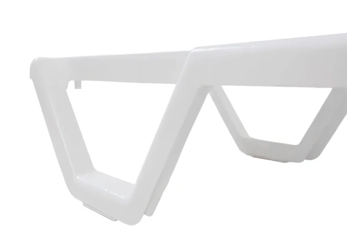 Шезлонг Tweet пластиковый белый