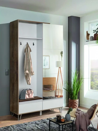 Шкаф для одежды 58.18 Гавана Кейптаун / Серый