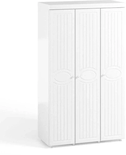 Шкаф 3-х дверный Монако МН-53 белое дерево