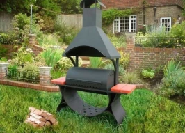 Мангал-коптильня МК-3 со съемной крышей 