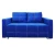 Диван аккордеон Марс велюр синий 120