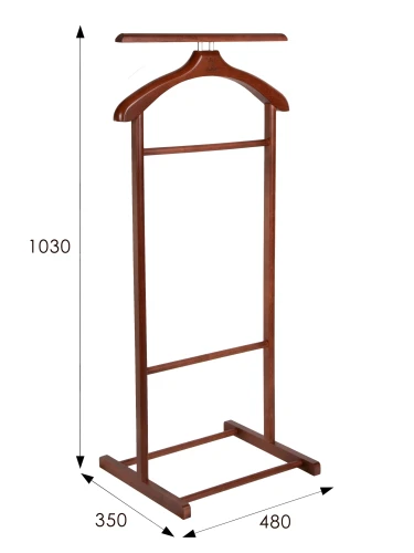 Вешалка костюмная В 21Н средне-коричневый