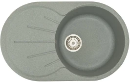 Мойка врезная Vivat 734619 1Ч1К Серый