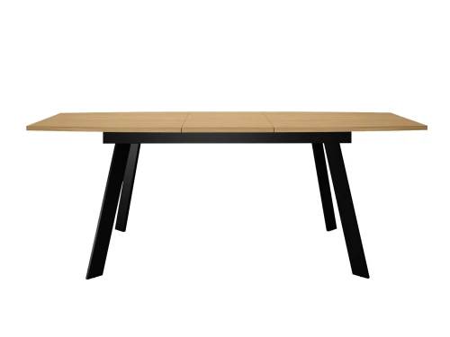 Стол DikLine XL160 Дуб Каселла натуральный, опоры черные