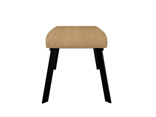 Стол DikLine XL160 Дуб Каселла натуральный, опоры черные