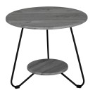 Стол журнальный BeautyStyle 38 орех гикори grey/черный