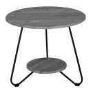 Стол журнальный BeautyStyle 38 орех гикори grey/черный