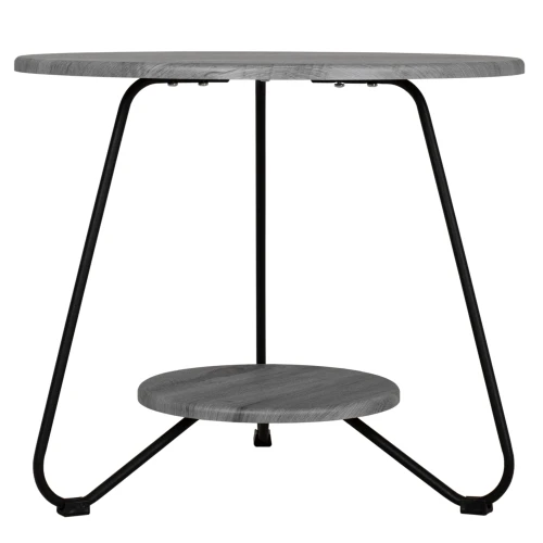 Стол журнальный BeautyStyle 38 орех гикори grey/черный