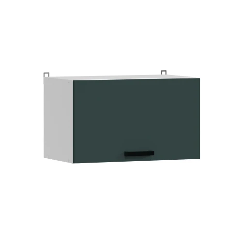 Готовая кухня МК Аленушка 1м с 3 ящ Лаванда Изумруд,скоба черный,сонома