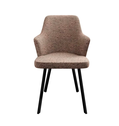 Стул DikLine 235 поворотный, NS05 CAPPUCCINO, ножки черные