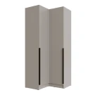 Шкаф угловой Мадрид угол прямой кашемир