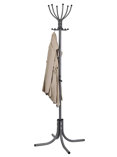 Вешалка напольная М 6 серый бетон