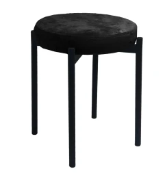 Комплект 2 шт. Табурет DikLine, M18 черный, ножки черные