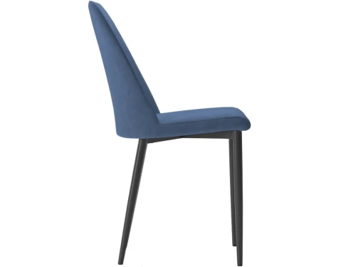 Комплект стульев «Софт» 2шт, бренди 08, кант черный, каркас черный