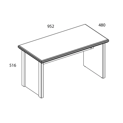 TOSCANA NEW, Стол журнальный. Цвет ПЕРСИДСКИЙ ЖЕМЧУГ/КАНЬОН