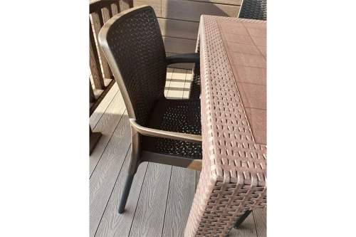 Комплект мебели Tweet BALI Set, коричневый