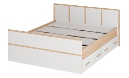 Кровать с проложками ДСП Сакура LIGHT 160х200, дуб сонома