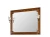 Зеркало Дубэлла 105, со светильником, орех