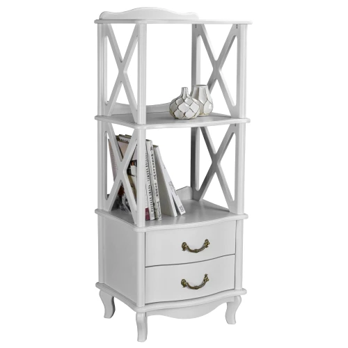 Этажерка Джульетта 2 уровня, молочный дуб Л