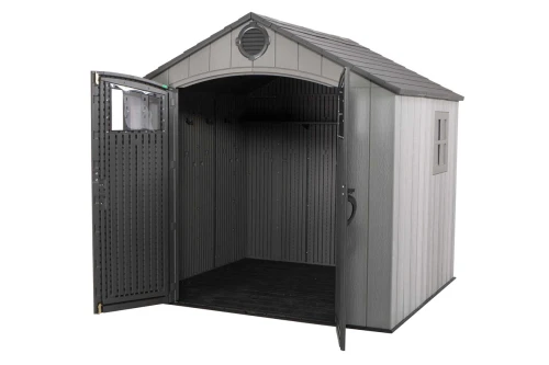 Сарай пластиковый WoodLook 8*7.5