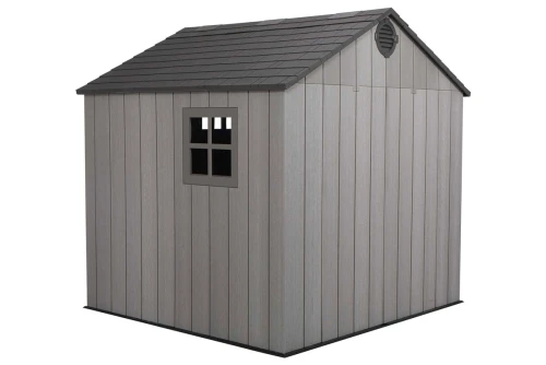 Сарай пластиковый WoodLook 8*7.5