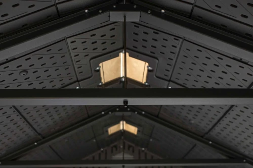 Сарай пластиковый WoodLook 8*7.5