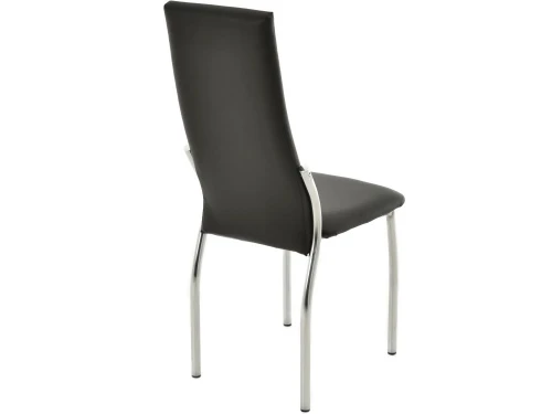 Обеденная группа (Стол Ривьера СВ фотопечать Текстура 9 и 4 стула Асти), черный