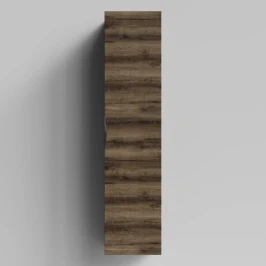 Пенал Марко 35 подвесной, дверь, ручки Черные, Дуб крымский коричневый ПВХ 131005-9005, правый