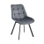 Стул ROBERT 360 велюр темно-серый