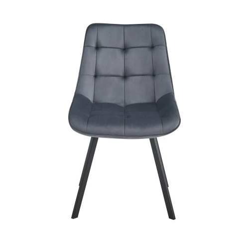 Стул ROBERT 360 велюр темно-серый