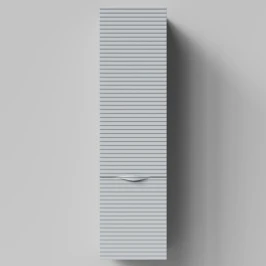 Пенал Эйфория 40 F7, пример RAL 7040 Серое окно, матовая, подвесной, правый