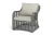 "Ницца" кресло из искусственного ротанга, цвет серый