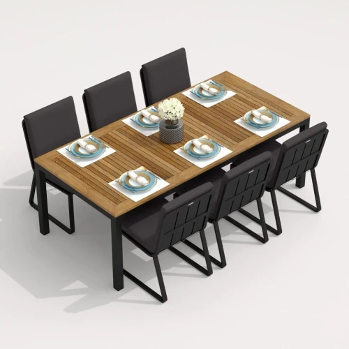 Стол обеденный TELLA  из тика 220x100