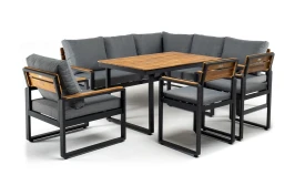 Обеденный комплект TOPA с угловым диваном  Joygarden