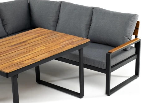 Обеденный комплект TOPA с угловым диваном  Joygarden