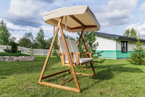 Диван-Качели BRUNO двухместные из массива акации