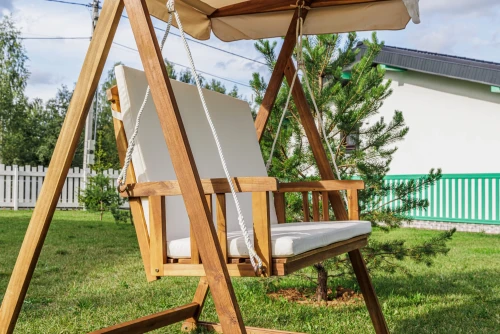 Диван-Качели BRUNO двухместные из массива акации