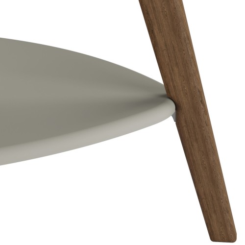 Стол журнальный Бруклин латте/орех кантри